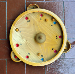 Game of Tyrolean or South Tyrolean roulette