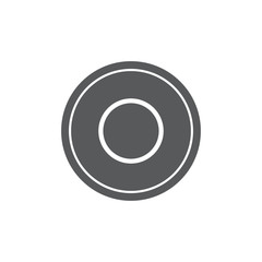 Plate icon. Dish symbol modern, simple, vector, icon for website design, mobile app, ui. Vector Illustration