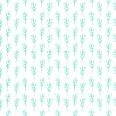 Illustration of a leaf pattern. Floral organic background. Hand-drawn sheet texture.
