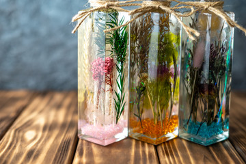 ハーバリウムの画像素材