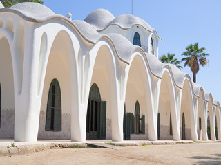 1896 Masia Freixa of Terrassa building by Lluis Muncunill i Parellada in Terrassa, Spain
