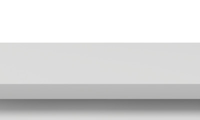 Obraz premium White table 3d rendering