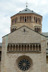Trento, Italy: exterior of the cathedral