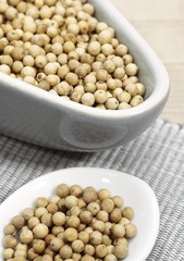 White Peppercorn, peper nigrum