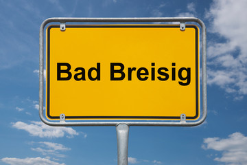 Ortstafel Bad Breisig