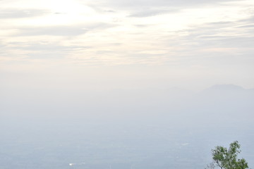 Obraz premium sunrise over the lake