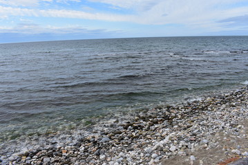 stones on the beach