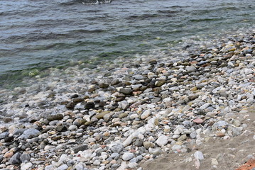 stones on the beach