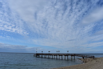 Obraz premium beaches and skies of Marbella