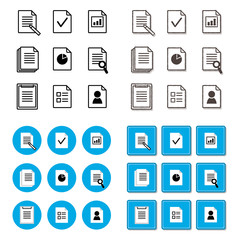 書類　アイコン