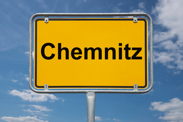 Ortstafel Chemnitz