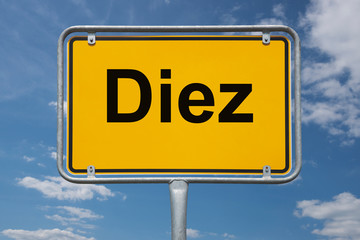 Ortstafel Diez