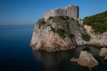 Fototapeta na wymiar Fort Lovrijenac, Dubrovnik, Croatia, city travel