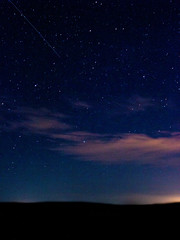 Night sky with stars