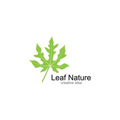 green leaf ecology nature element vector