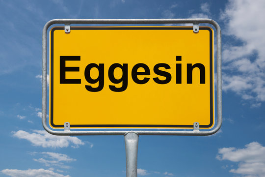 Ortstafel Eggesin