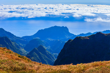 Pico Arieiro to Pico Ruivo landscape