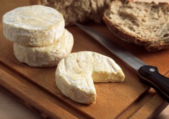 Saint Marcellin, French Cheese produced from Cow's Milk