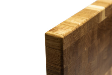 wooden chopping board end made of oak wood - 371773700