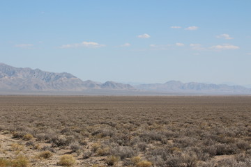 Desert near Area 51, Rachel nevada