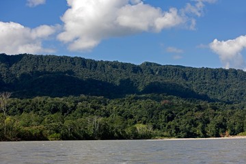Madre de Dios River at Manu National Park in Peru