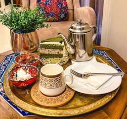 table setting for a dinner