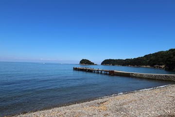 Obraz premium 友ヶ島 砲台跡