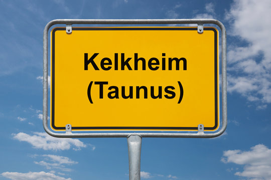 Ortstafel Kelkheim (Taunus)