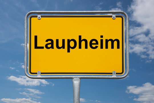 Ortstafel Laupheim