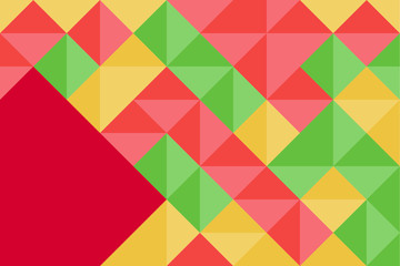 Color geometric design, vector background.