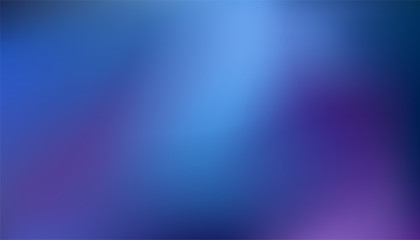 Beautiful purple and navy blue color gradient background. Blurred violet blue backdrop. Vector illustration for your graphic design, banner, poster, card or website