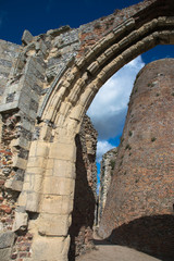 Views of Benet's Abbey, The Broads, Norfolk, UK