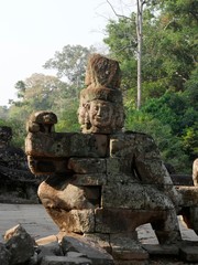 Fototapeta na wymiar Preah Khan Temple, Siem Reap Province, Angkor's Temple Complex Site listed as World Heritage by Unesco in 1192, built in 1191 by King Jayavarman VII, Cambodia