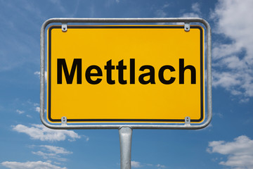 Ortstafel Mettlach