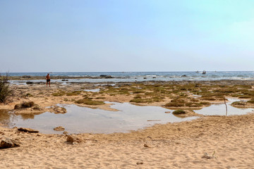 Rabbit Island (Isola dei Conigli) in Porto Cesareo, Lecce, Salento, Puglia, Italy