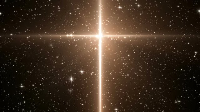 Glowing Christian Cross Loop