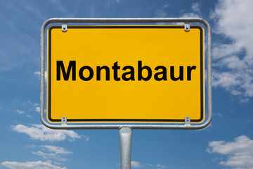 Ortstafel Montabaur