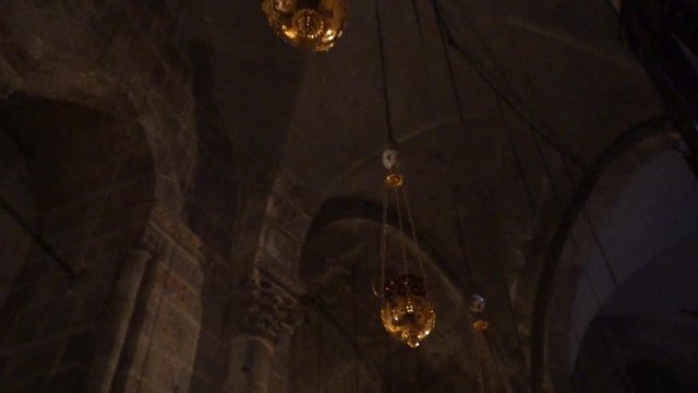  hanging light Church of the Holy Sepulchre
