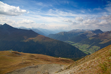Fototapeta premium Jakobshorn in Davos, Switzerland