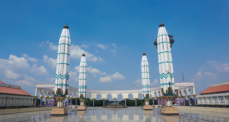 masjid agung jawa tengah, great mosque on Central Java