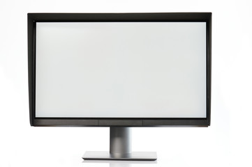Computer screen front view