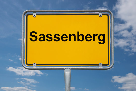 Ortstafel Sassenberg
