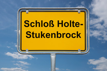 Ortstafel Schloß Holte-Stukenbrock