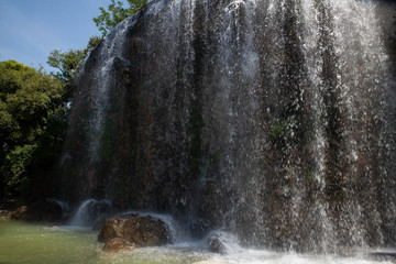 Une cascade figé dans le temps