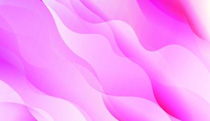 Abstract Background With Dynamic Effect. Vector Illustration with Color Gradient.