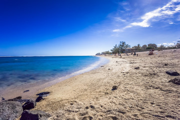 beach and sea, Saint-Pierre, Reunion island 