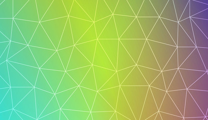 Pattern with abstract line in polygonal pattern with triangles style. FVector illustration. Creative gradient color.