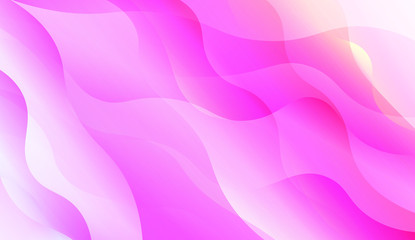Abstract Background With Dynamic Effect. Vector Illustration with Color Gradient.