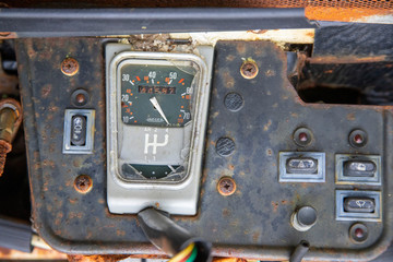 Vintage Speedometer 