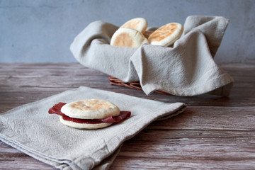 tigelle, typical Italian regional dish